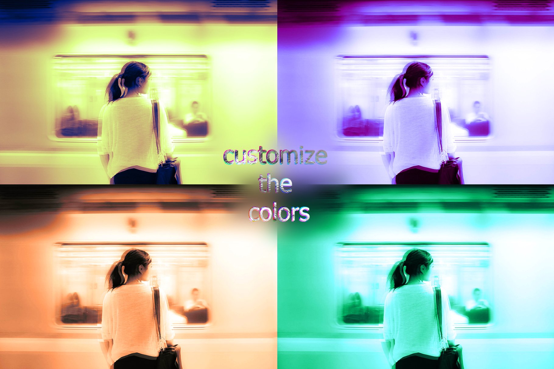 54款人像照片3D特效PS动作 3D Actions插图(10)