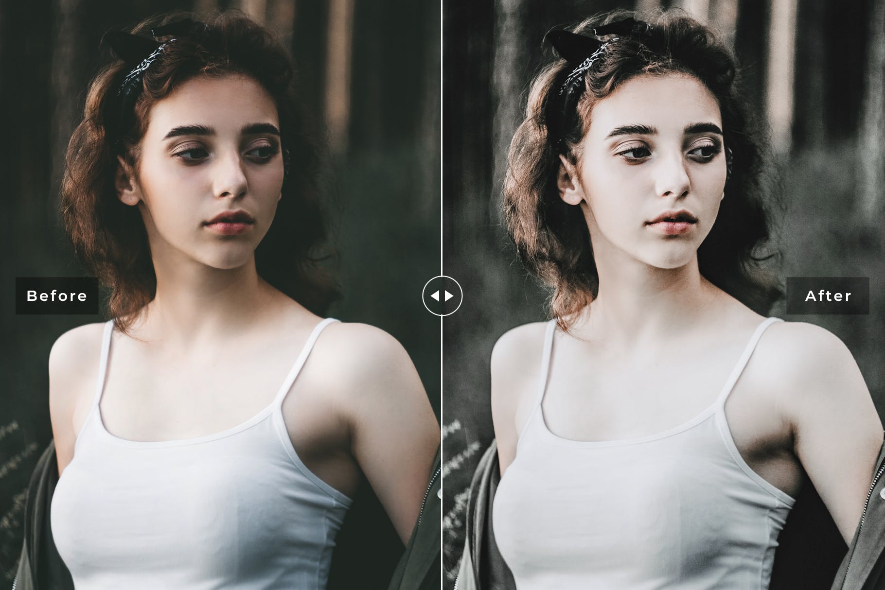 肖像摄影暖色系调色滤镜素材库精选LR预设套件 Mulberry Mobile & Desktop Lightroom Presets插图(4)