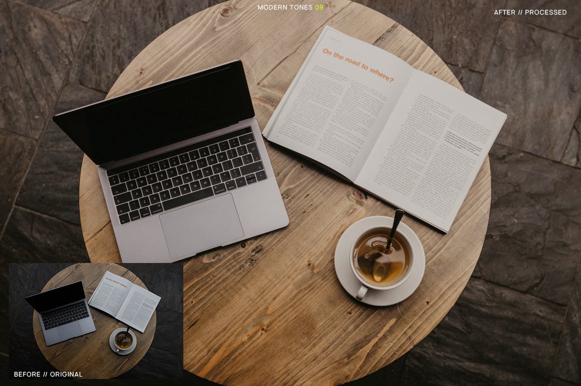 12款现代简约时尚色调照片处理Ligtroom预设 12 Modern Tones Ligtroom Presets + Mobile插图(9)