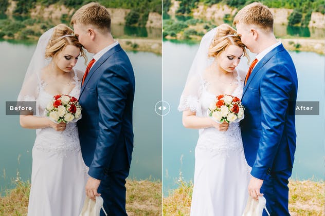 婚纱摄影照片调色滤镜LR预设 Bright & Airy Mobile & Desktop Lightroom Presets插图(2)