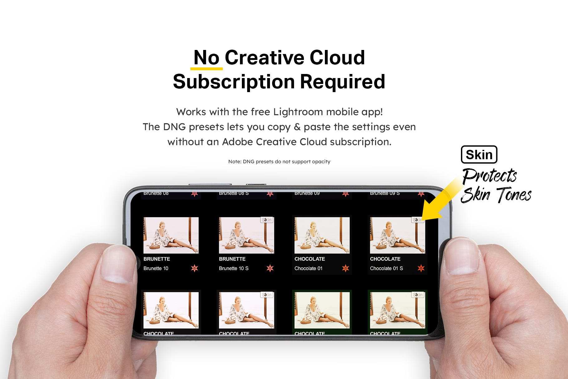 50款巧克力色&白色色调滤镜素材库精选LR预设 50 Coconut Tones Lightroom Presets and LUTs插图(6)