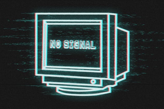 毛刺字体特效设计PSD模板 Photoshop Glitch Text Effects插图(5)