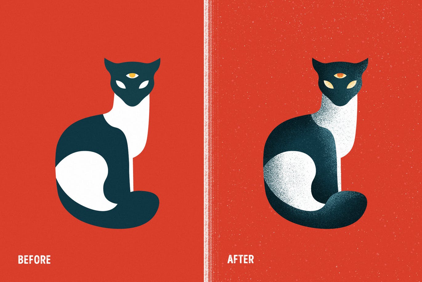 平板电脑手绘创造散点阴影效果处理Procreate笔刷下载 Shader Brushes for Procreate插图(7)