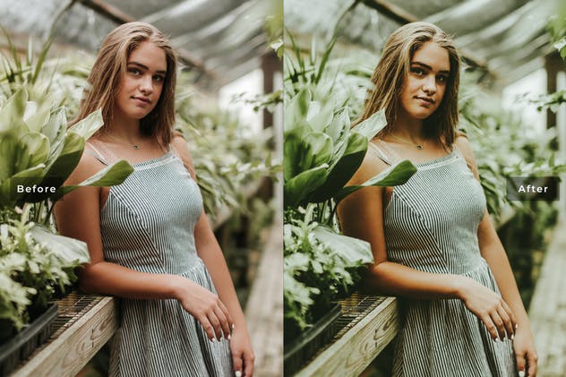 影楼必备婚纱人像摄影后期处理LR预设 Moody Mobile Lightroom Presets插图(5)