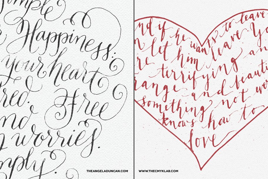 即时水墨效果字体插画图层样式 Inkwell – Instant Ink Effects插图(2)