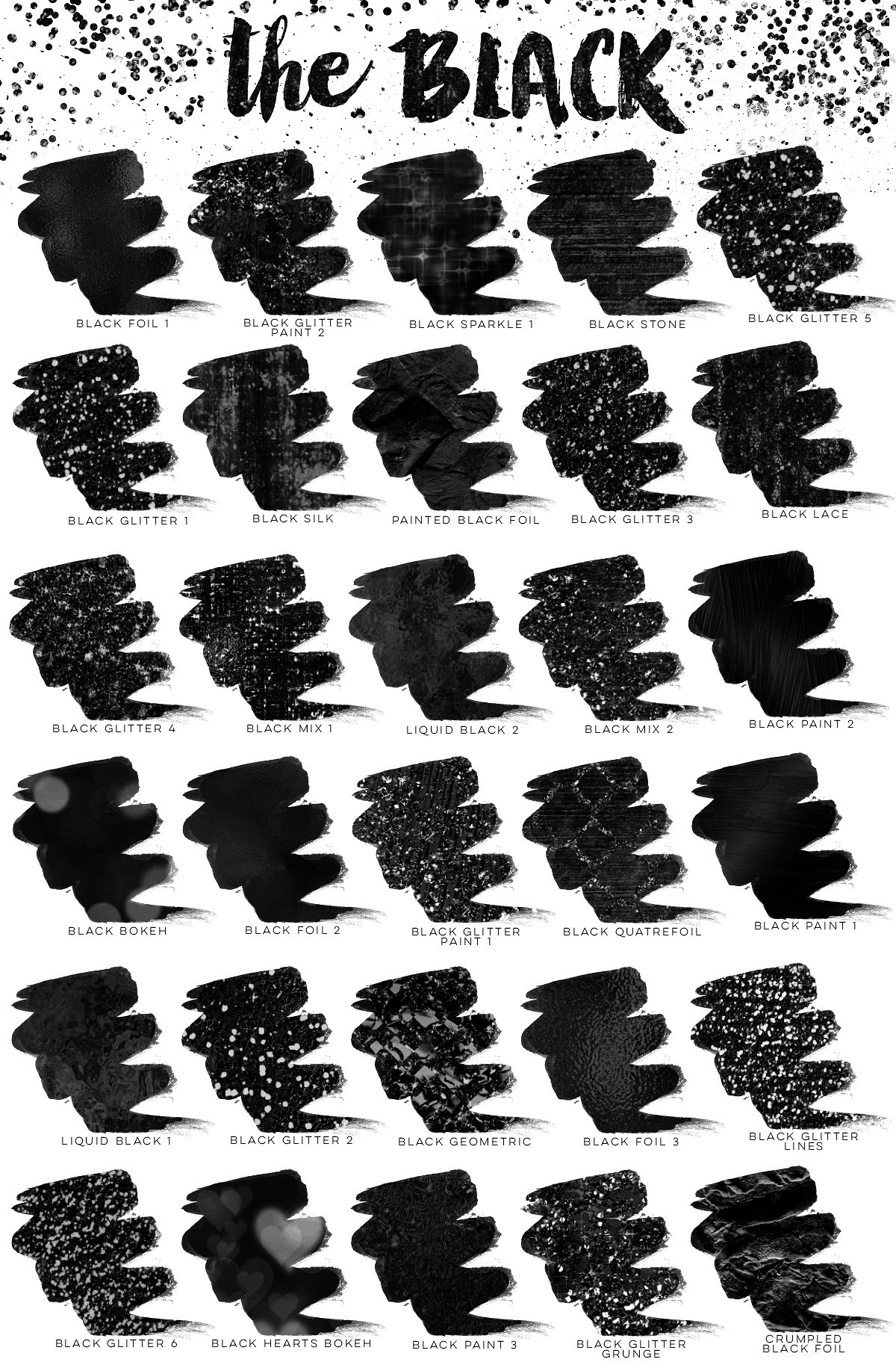 Procreate绘画应用专用金漆笔刷 Gold Rush for Procreate插图(5)