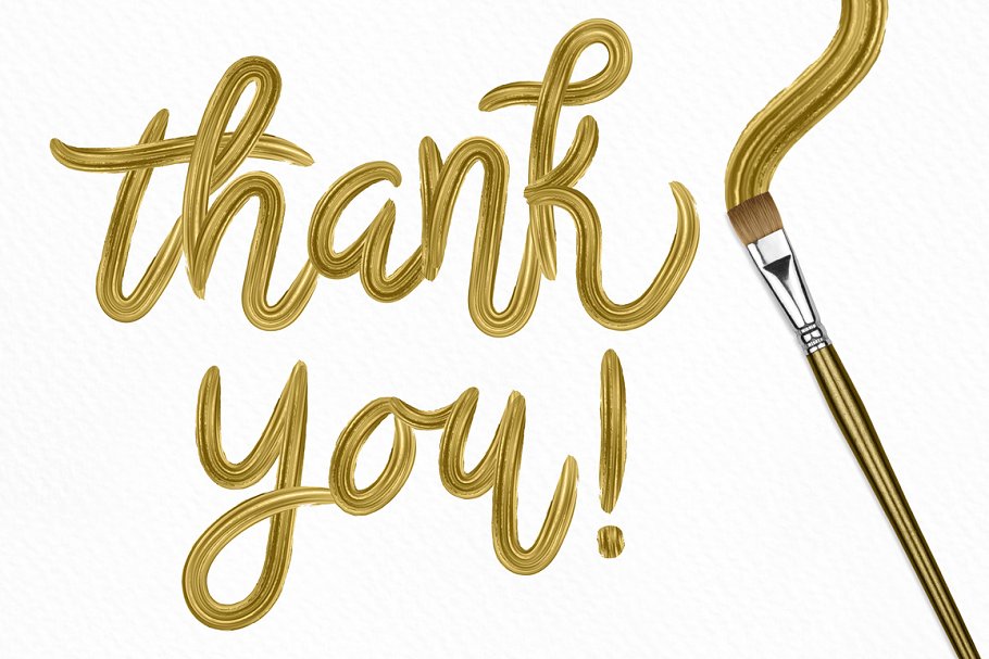 华丽的手写图形字体&PS字体笔刷 Fat & Fabulous: Graphic Brush Script插图(10)