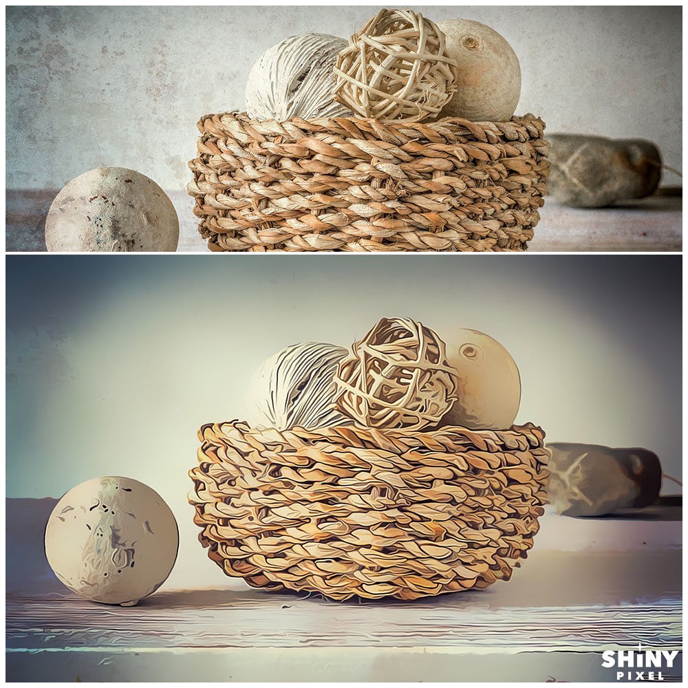 一键转油画效果PS动作 Smart Painting Effect for Photoshop插图(10)