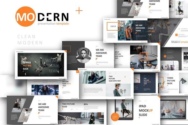 现代创意Powerpoint模版 Modern Creative Powerpoint