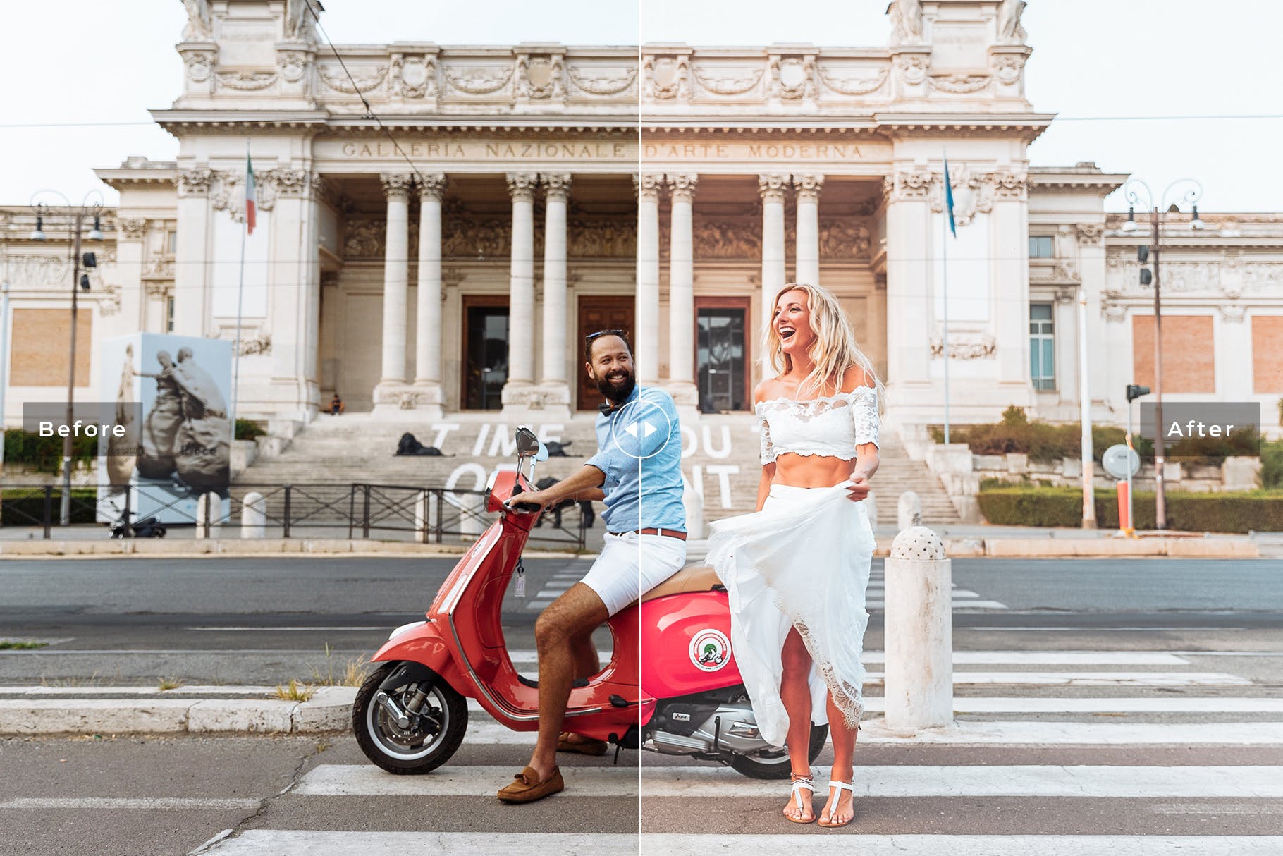 明亮暖色调风格照片滤镜素材库精选LR预设 Positano Mobile & Desktop Lightroom Presets插图(3)