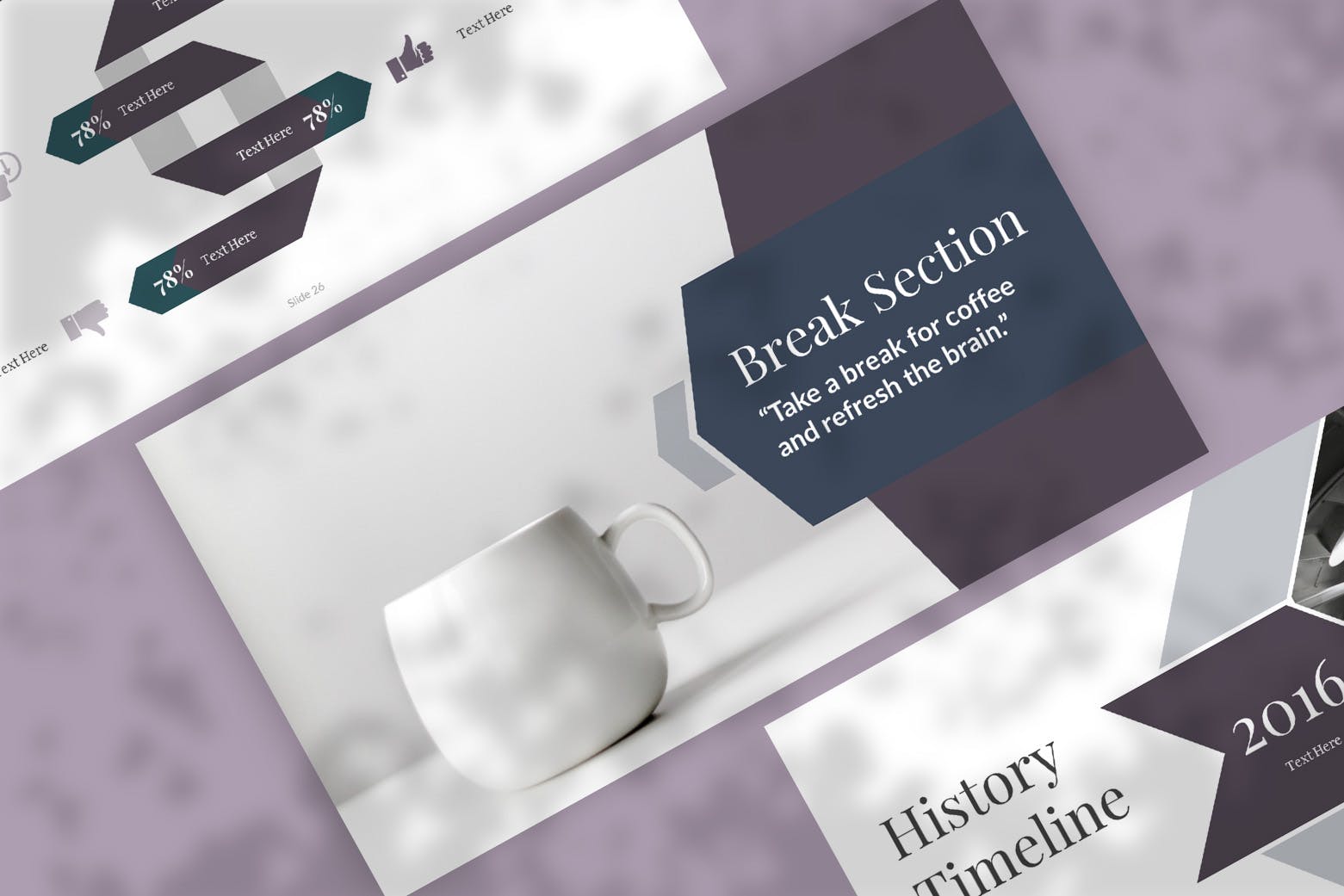 创意产品设计公司宣传谷歌幻灯片模板 Fine Google Slides插图(1)