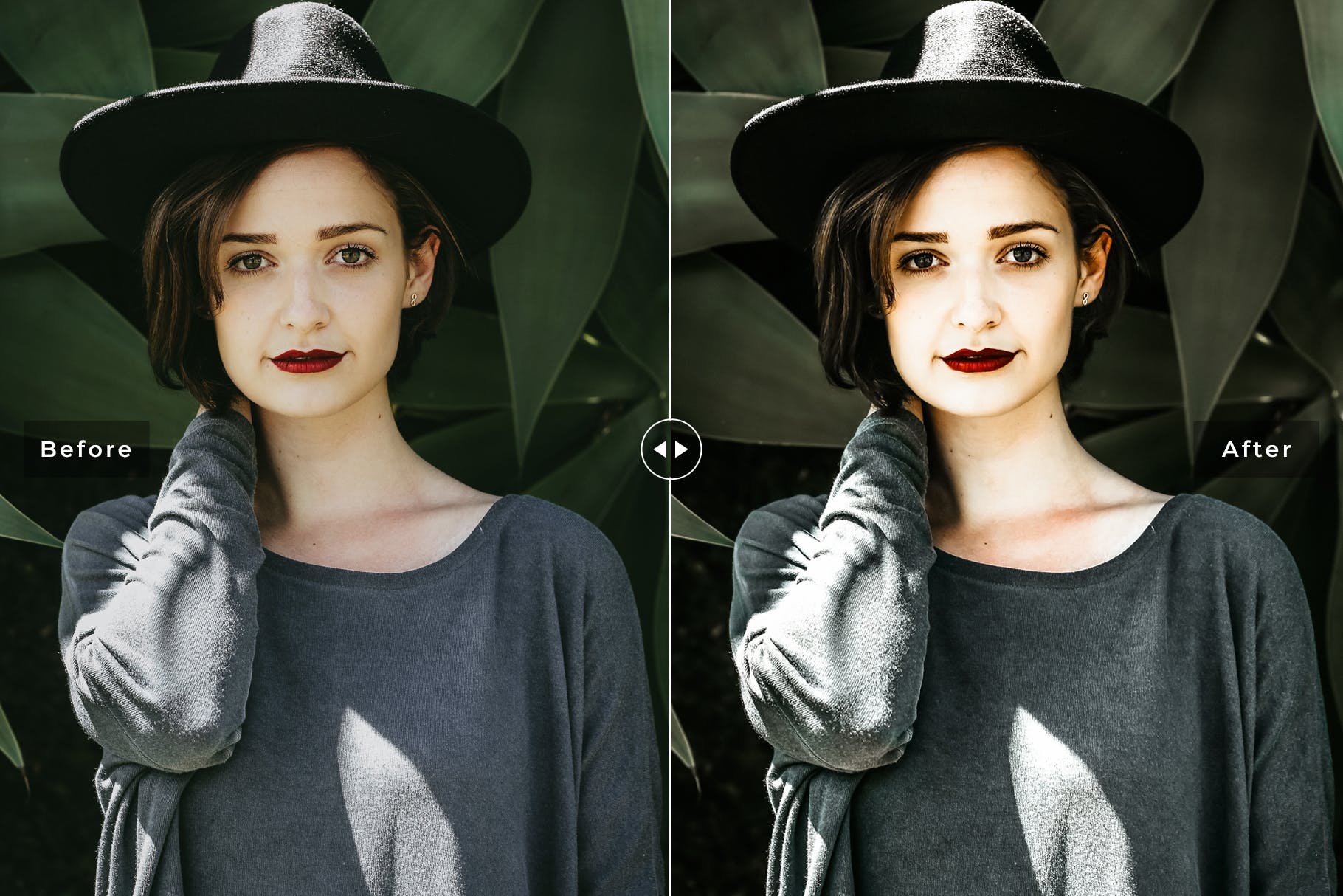 菜鸟也能产出大师摄影作品-LR照片调色预设 Botanical Mobile & Desktop Lightroom Presets插图(5)