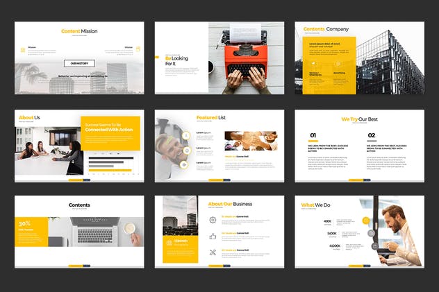 市场营销推广计划工作汇报Keynote幻灯片模板 Marketing Plan Vol 2 Keynote Templates插图(2)