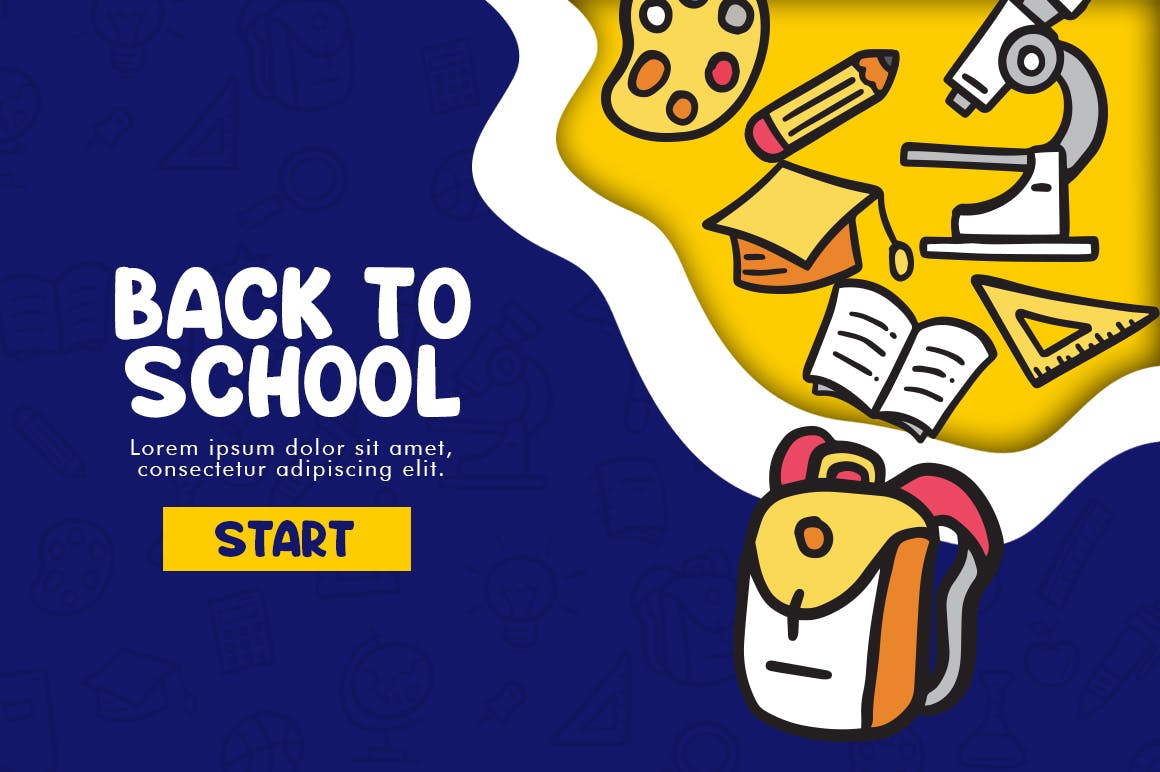 校园相关设计适用的可爱无衬线英文字体下载 Happy School Font插图(3)