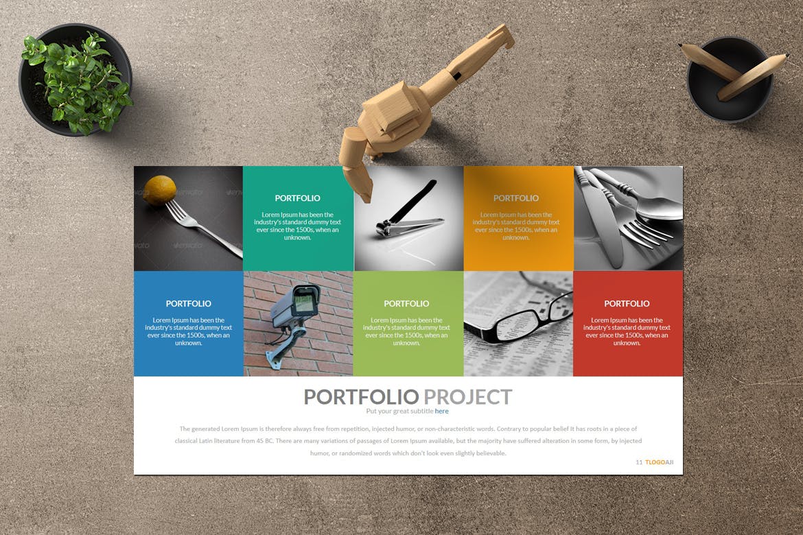 公司作品案例演示Keynote幻灯片模板 Tlogoaji – Keynote Template插图(3)