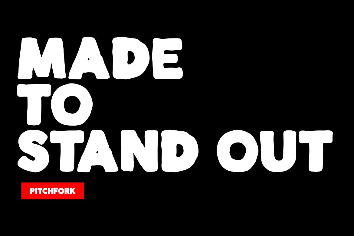 充满力量的英文无衬线装饰字体素材库精选 Pitchfork – Powerful Sport Font插图(1)