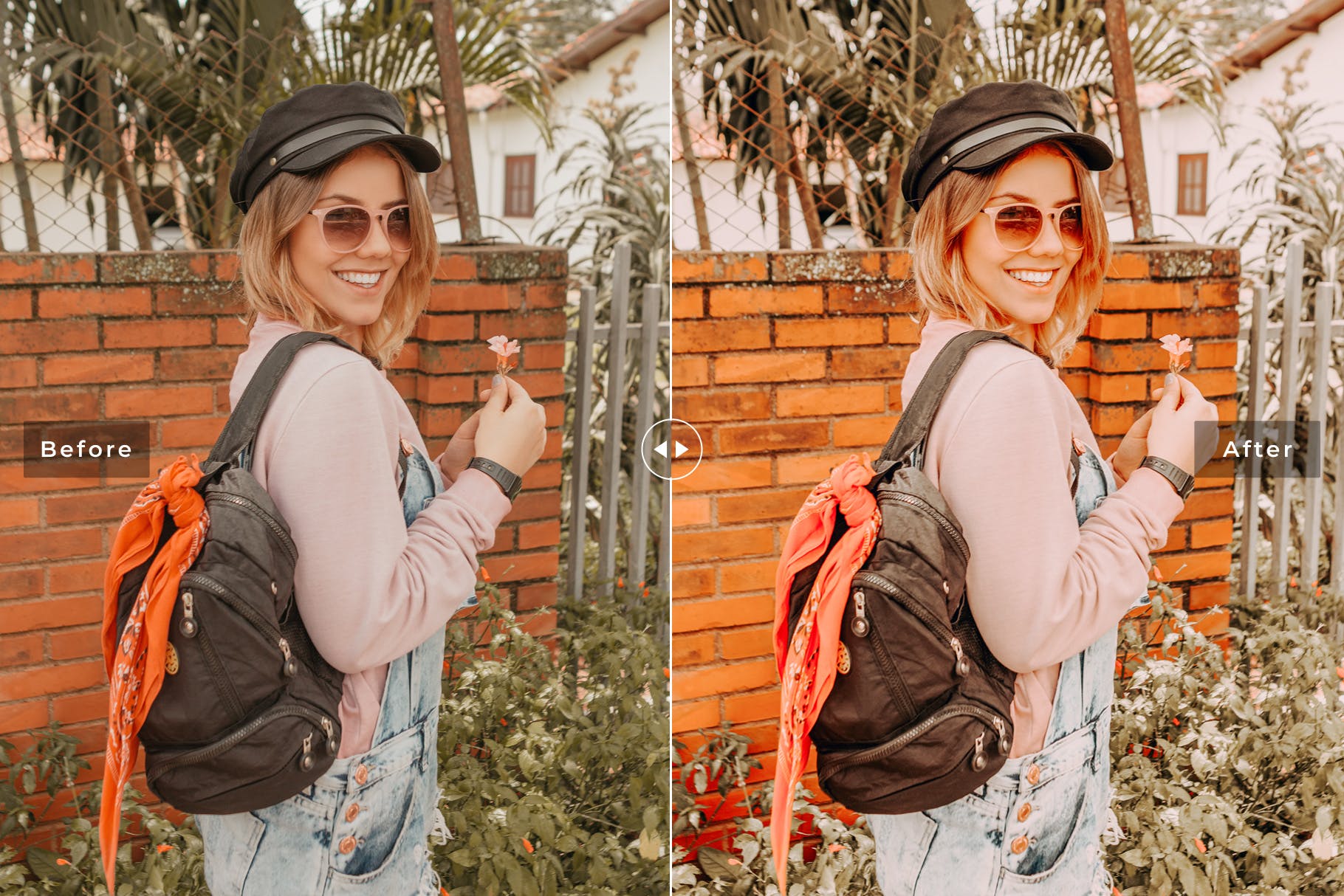 舒适暖色系照片后期处理效果LR预设下载 Pumpkin Mobile & Desktop Lightroom Presets插图(4)