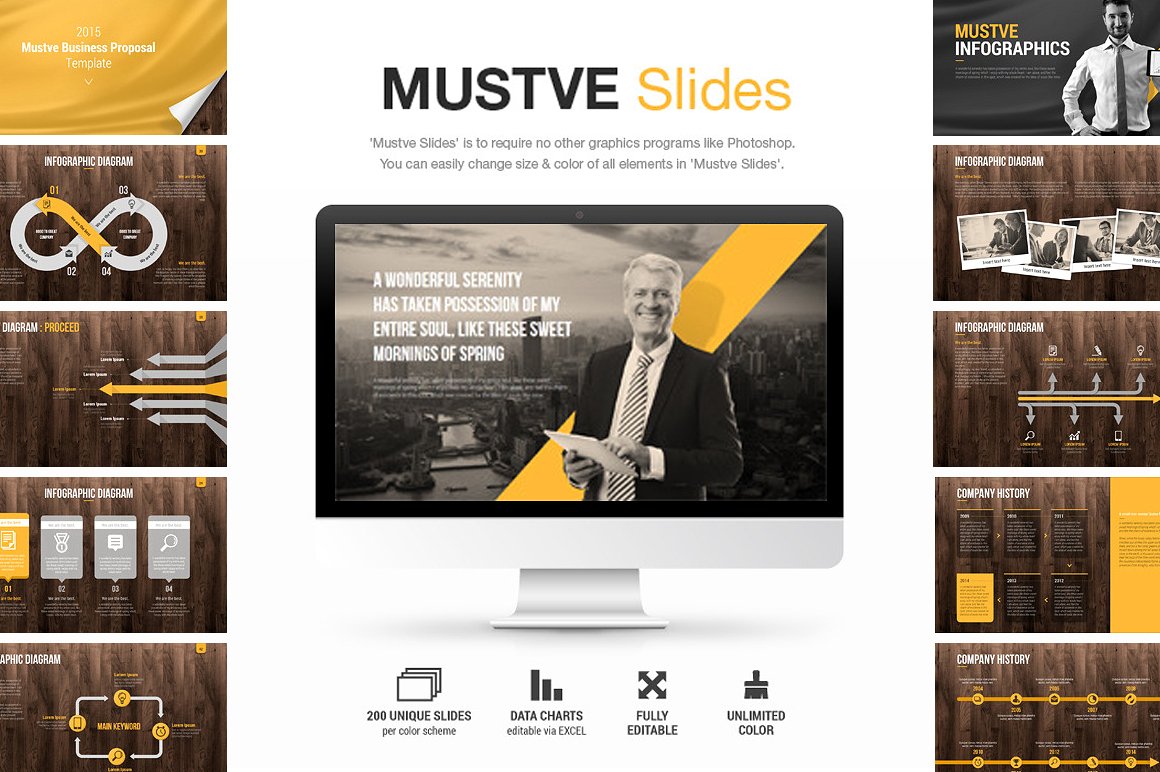 沉稳商务 Powerpoint幻灯片/商务PPT模板插图(6)