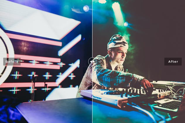 夜景照片后期处理调色LR预设 Night Life Mobile & Desktop Lightroom Presets插图(1)