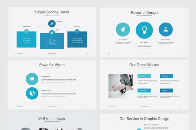 企业宣传多用途主题Keynote模板V.28 Multipurpose Keynote Template V.01插图(4)