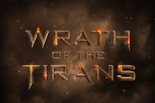 大气电影3D动画特效标字体PS样机模板v1 Cinematic 3D Movie Mockups V1插图(5)