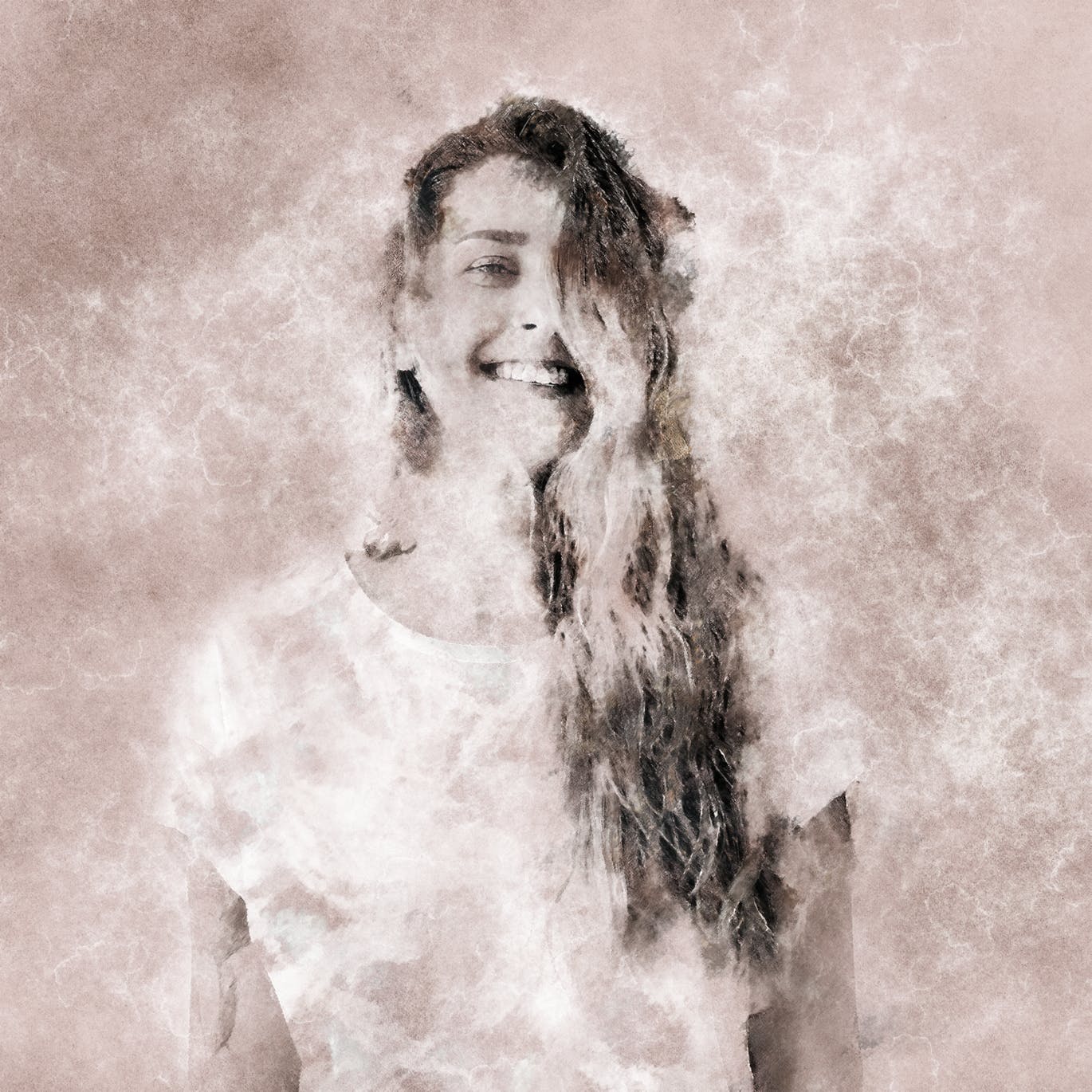 复古怀旧做旧印刷效果一键生成PS动作 Vintage Print CS4+ Photoshop Action插图(2)