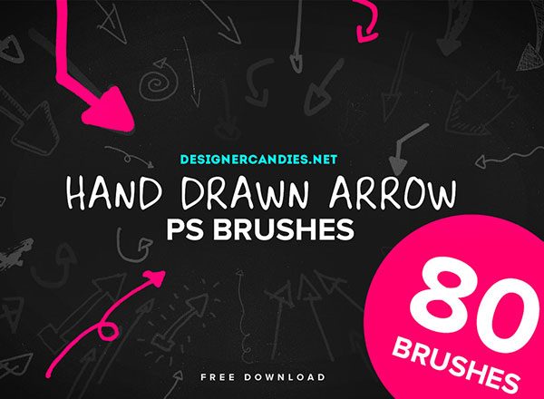 80个手绘箭头 80 Free Hand Drawn Arrows