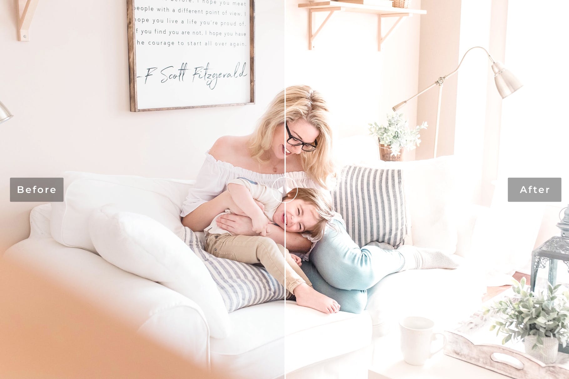 亲子家庭摄影后期调色处理LR预设下载 Home Lover Mobile & Desktop Lightroom Presets插图(4)