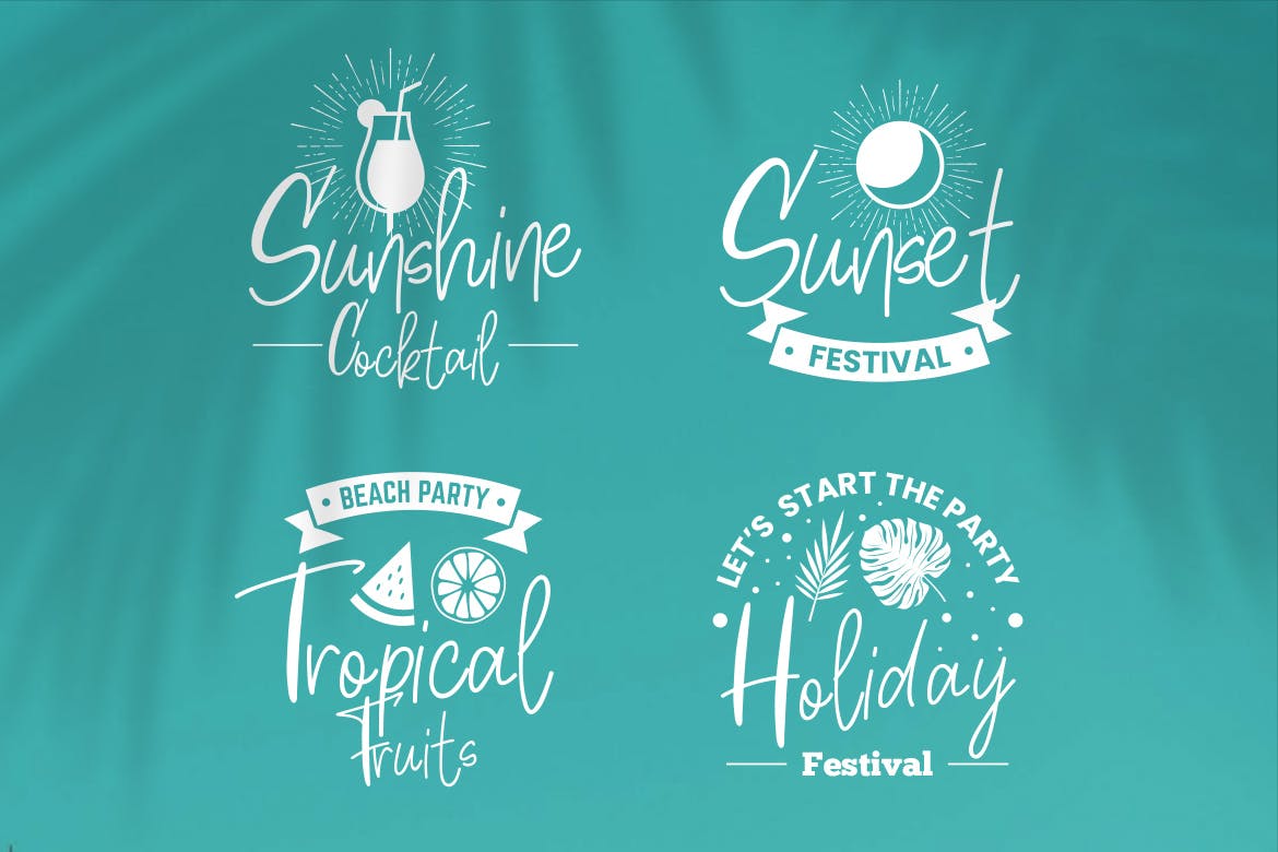 休闲主题设计适用的英文手写字体 Summertime – Thin Casual Script Font插图(3)