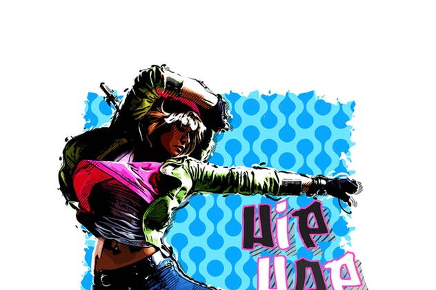 图片转矢量手绘插画艺术效果PS动作 Vector Art Photoshop Action插图(14)