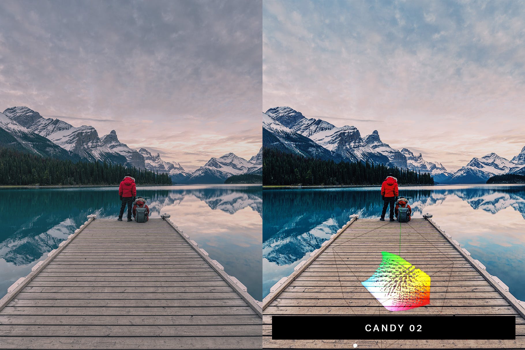 50种流行色色调照片滤镜素材库精选LR预设 50 Color Pop Lightroom Presets and LUTs插图(1)