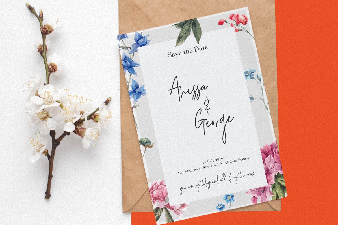 英文钢笔硬笔书法字体下载 Dettachment Handwritten插图(2)