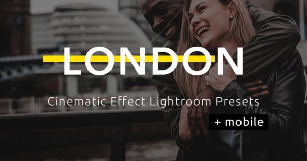 电影胶片效果照片调色滤镜素材库精选LR预设 London – Cinematic Lightroom Presets