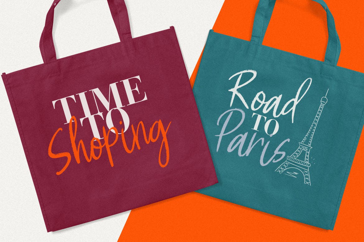 优雅典雅风格英文签名画笔字体 Dastend Signature Brush插图(2)