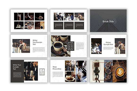 独特风格和布局商务风ppt模板下载[ppt,pptx]插图(4)