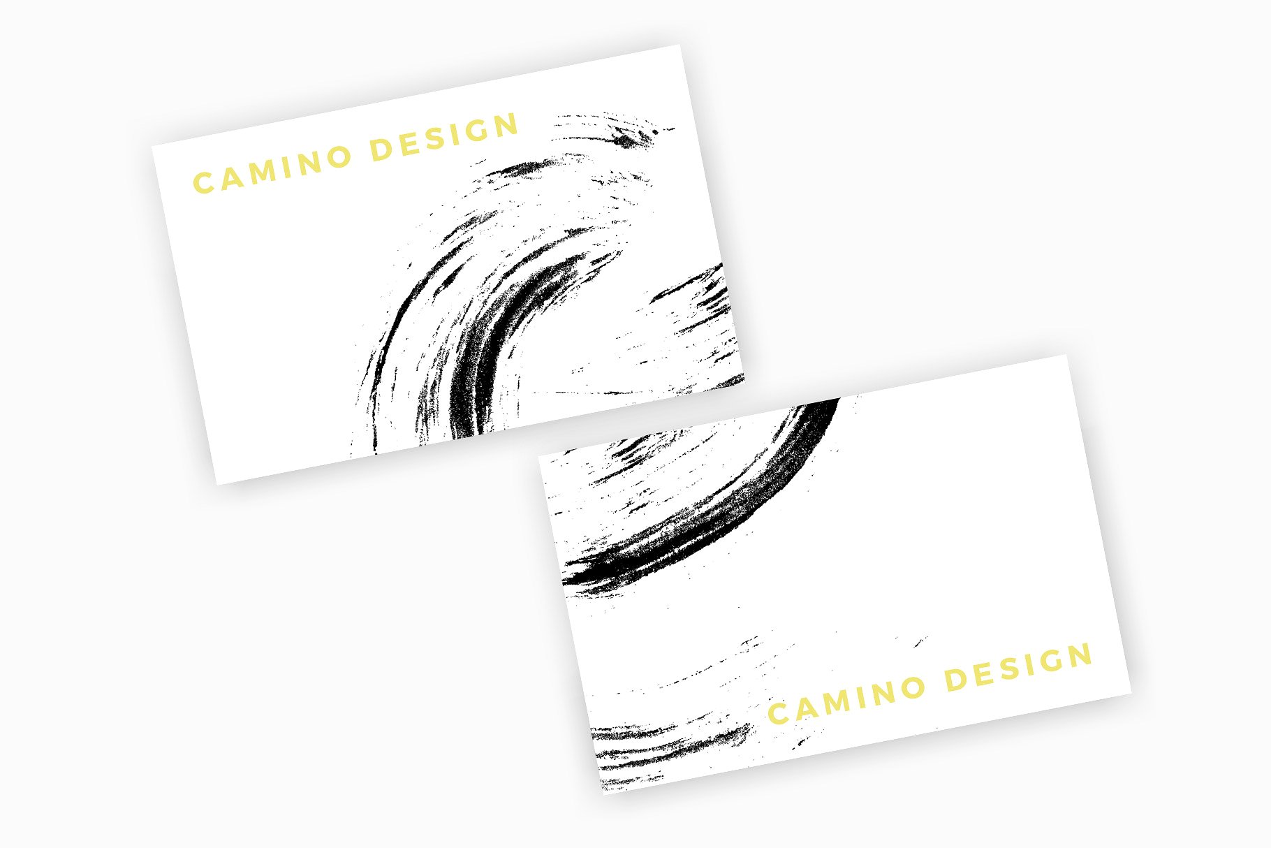 漆刷笔触PS笔刷 Inky Brush Strokes插图(2)