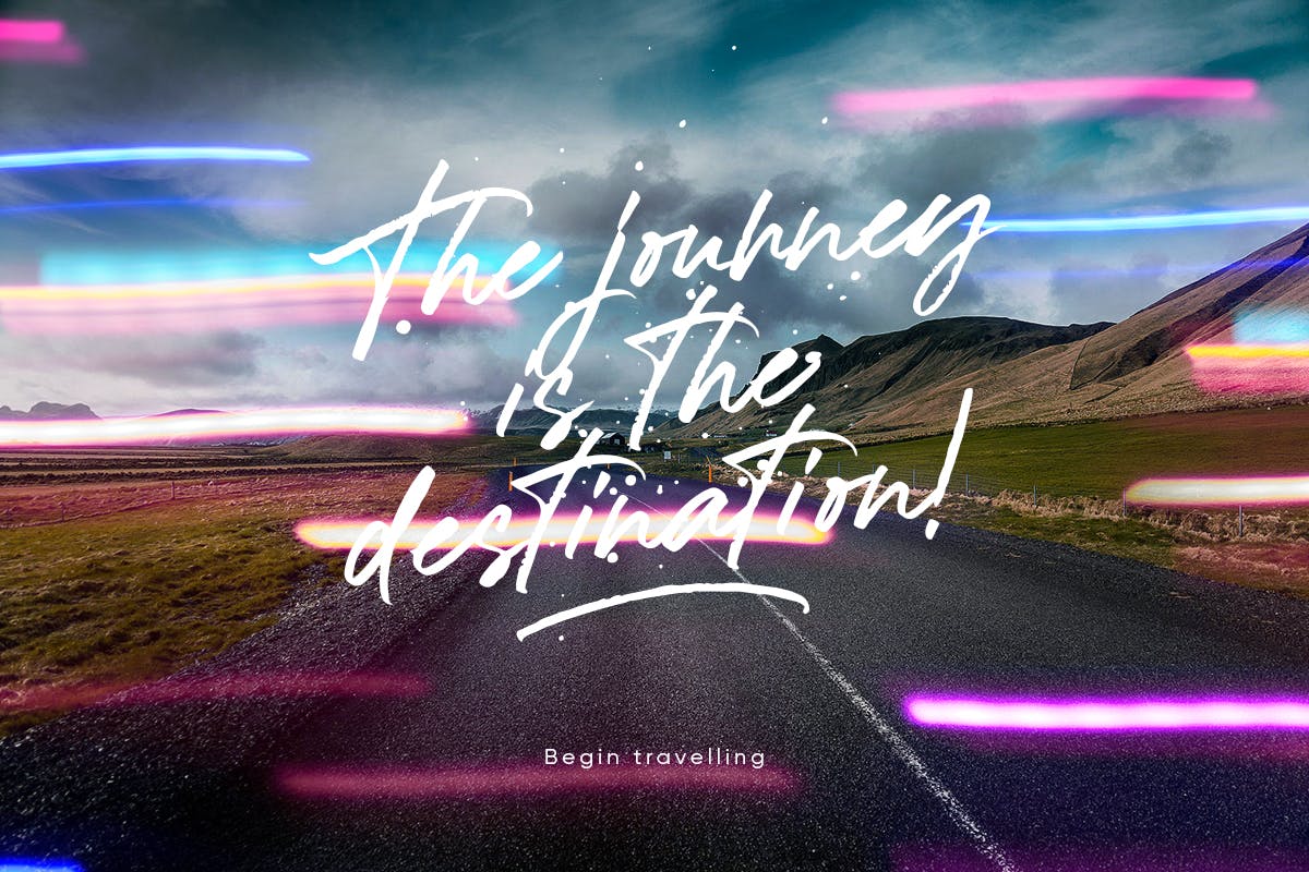 质朴精致英文笔刷手写字体 Formentor插图(1)