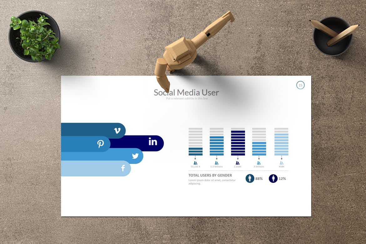 多用途企业宣传推广素材库精选Keynote模板模板 Amanda – Keynote Template插图(2)