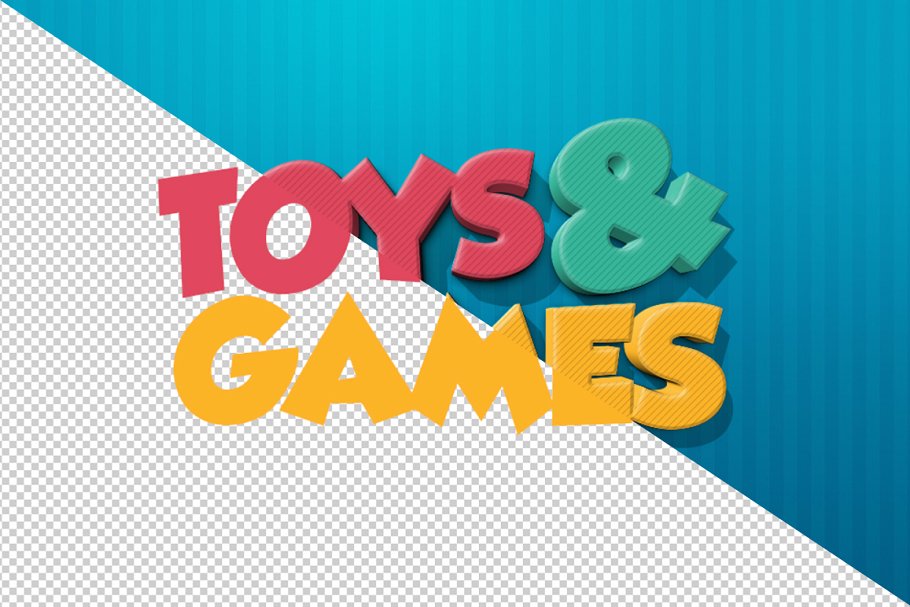 3D文本文字特效合集[1.05GB, 50种效果] 3D Text Effects Bundle Vol.3插图(81)