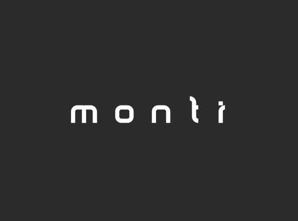品牌/海报设计简约风英文无衬线字体素材库精选 Monti Sans Serif Minimal Font