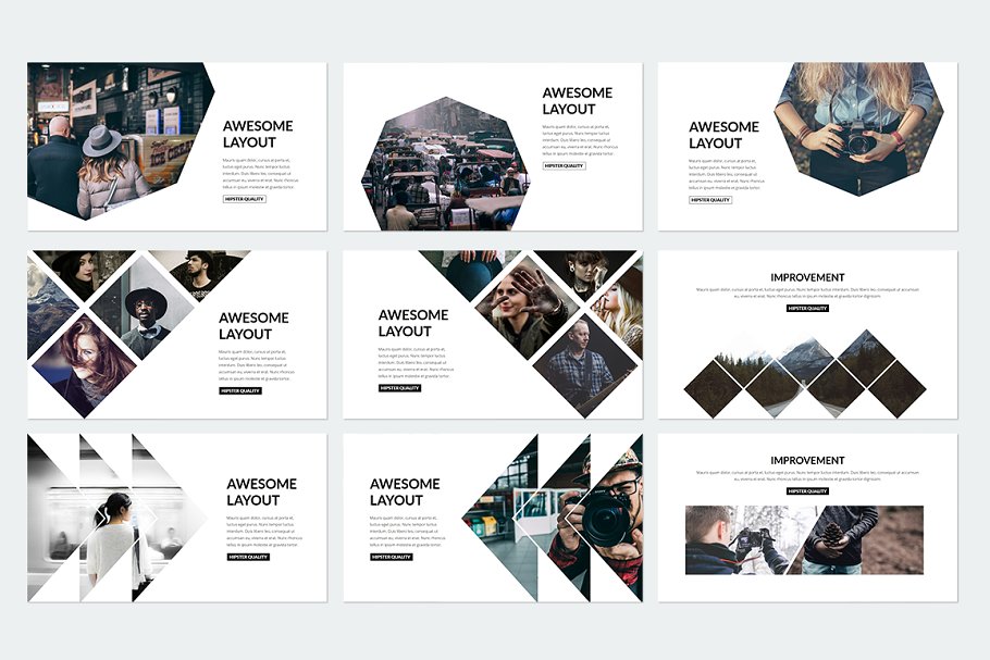 多用途产品服务演示PPT模板 Elegant Powerpoint插图(16)