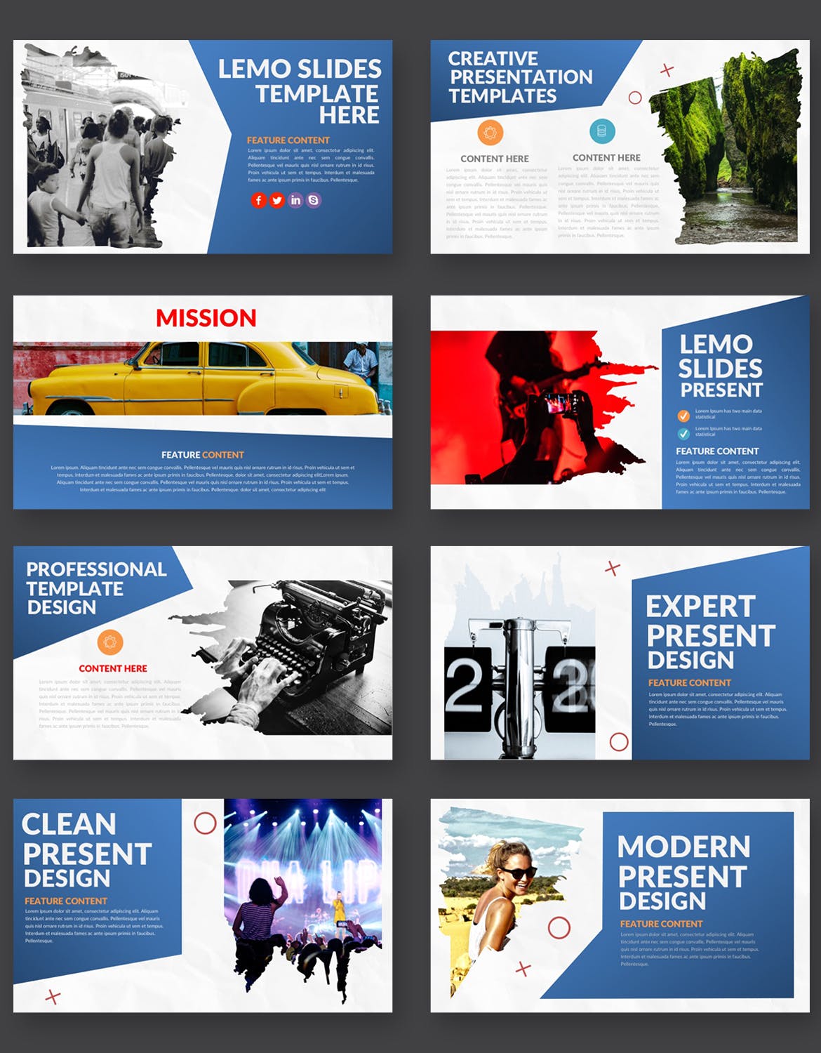 Lemo主题演讲Keynote演示文稿设计模板 Lemo Keynote Presentation插图(3)