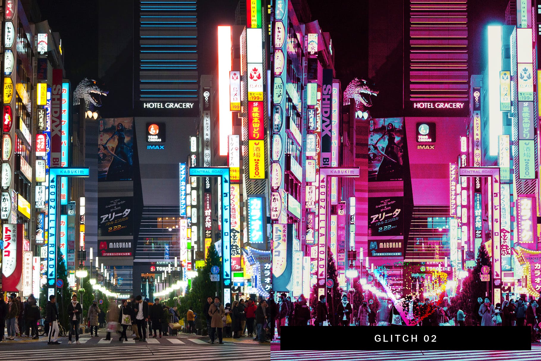 50款赛博朋克风格的照片调色处理LR预设工具 50 Cyberpunk Lightroom Presets and LUTs插图(2)