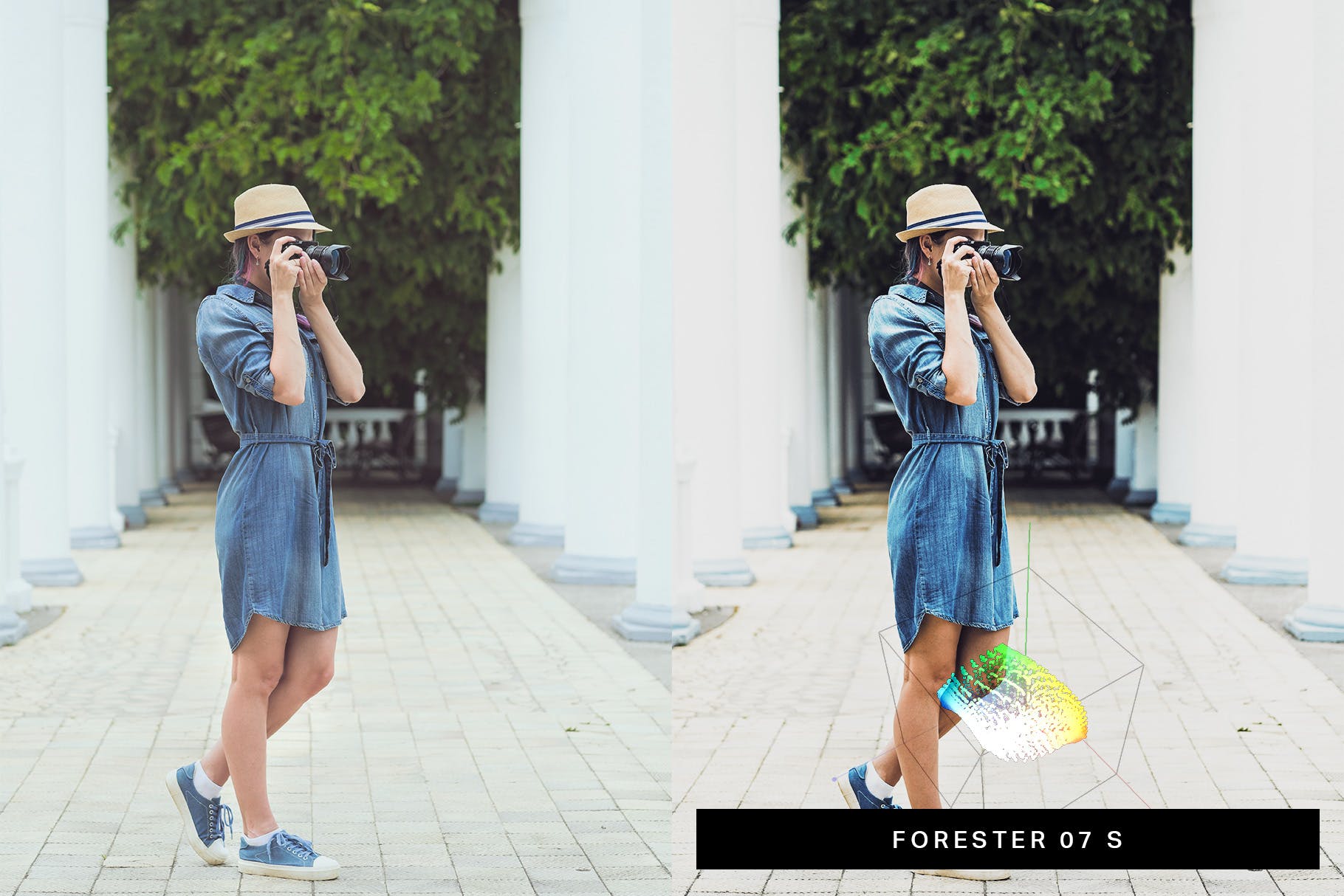 50种牛仔布时尚摄影调色滤镜素材库精选LR预设 50 Denim Fashion Lightroom Presets and LUTs插图(3)