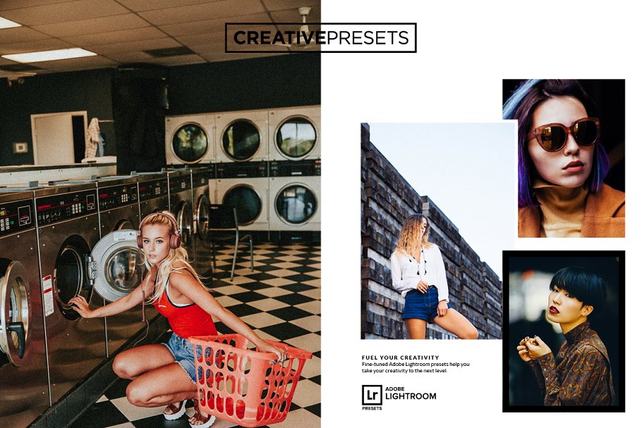 杂志大片照片后期处理 Lightroom 预设 Editorial & Magazine Lightroom Preset插图(1)