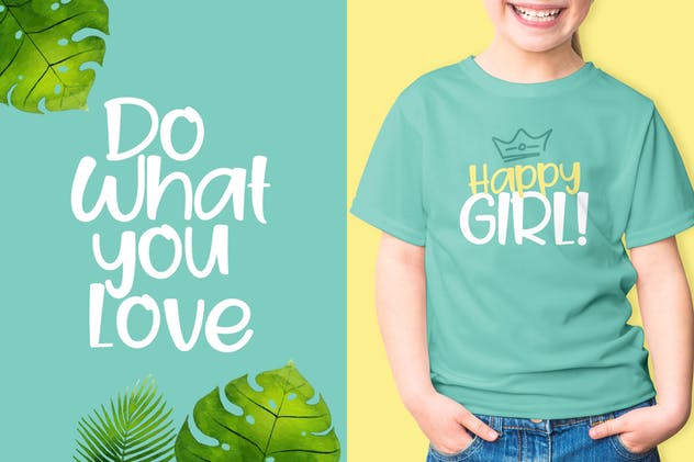 现代可爱设计风格英文无衬线字体 Goo Easter Font插图(1)