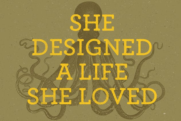 凸版文本印刷效果设计素材套件 Letterpress Print Kit插图(6)