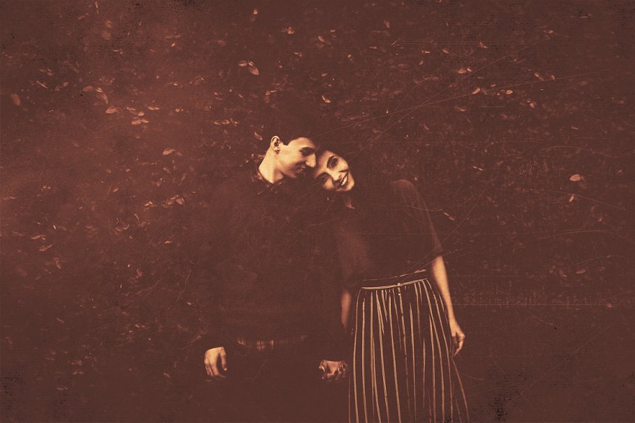 照片复古怀旧风格PS动作 Vintage Effects Set插图(3)