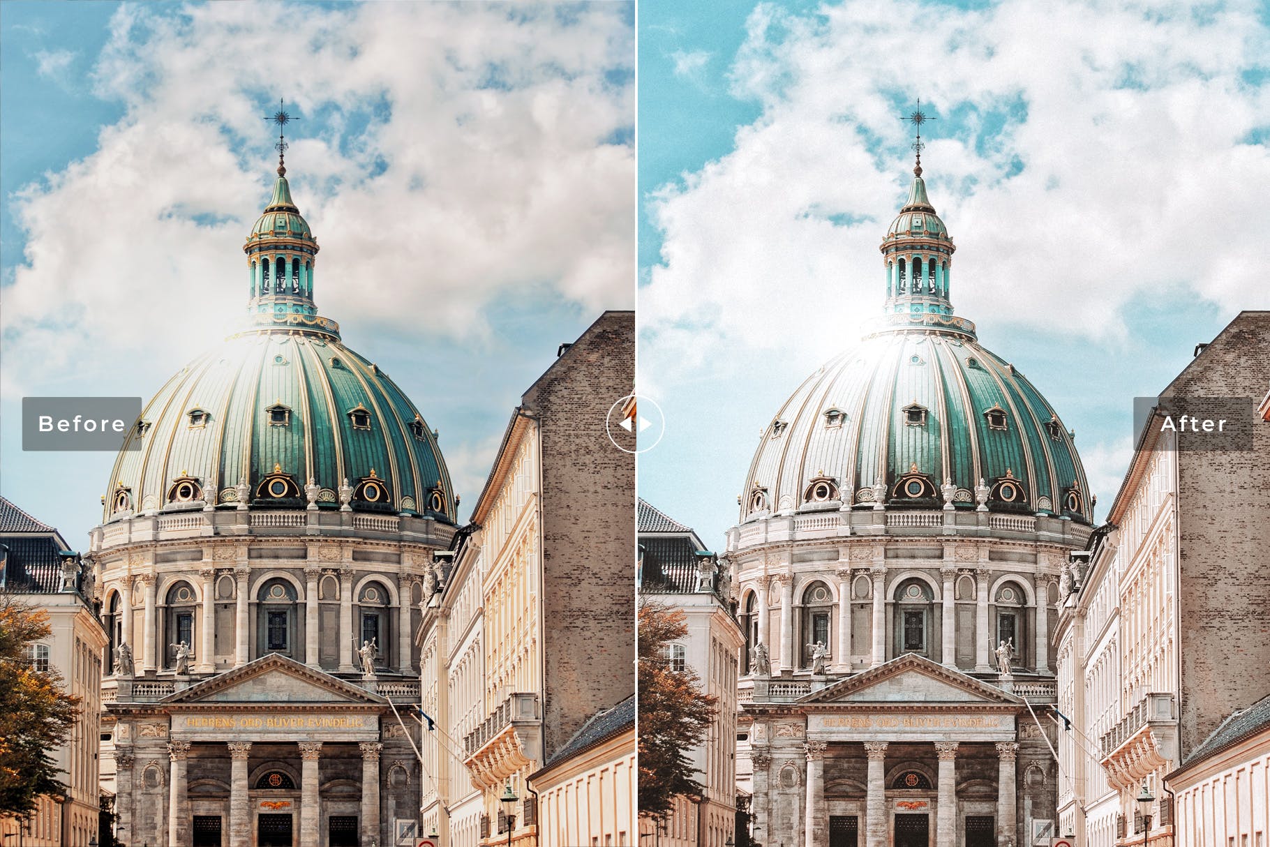 人物风景摄影亮色暖色调处理素材库精选LR预设下载 Copenhagen Mobile & Desktop Lightroom Presets插图(2)