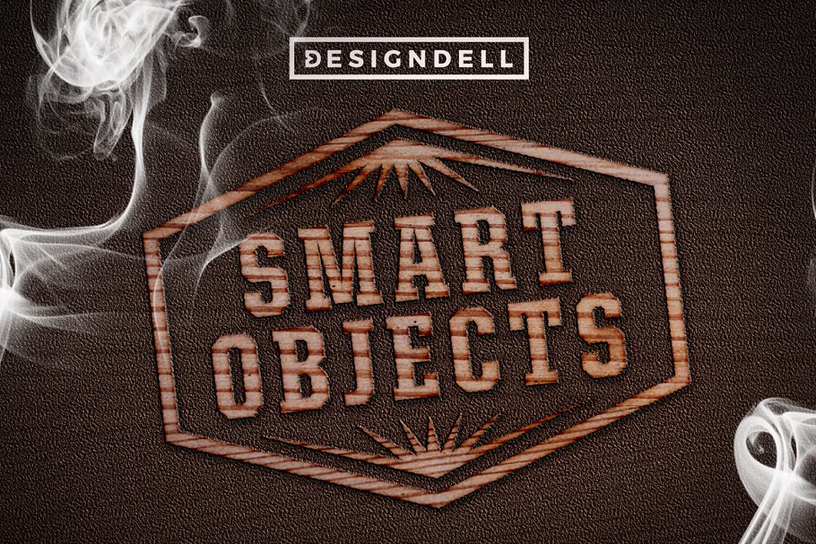 木板烙铁烧焦图层样式 Wood Burn Photoshop Effects插图(3)